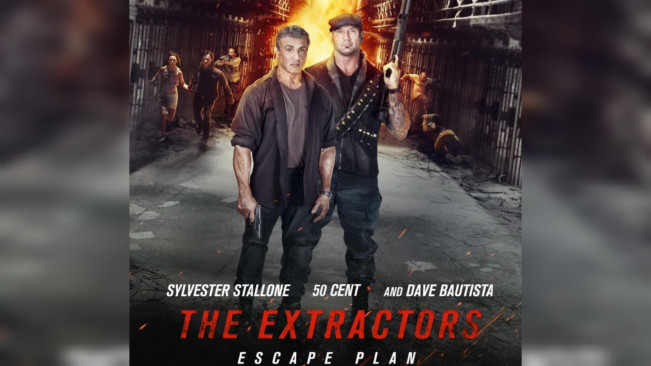 Film Escape Plan: The Extractors. [Instagram]